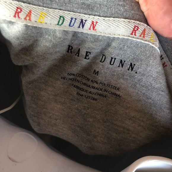 Rae Dunn "Pride" light gray tee size Medium - Picture 7 of 7